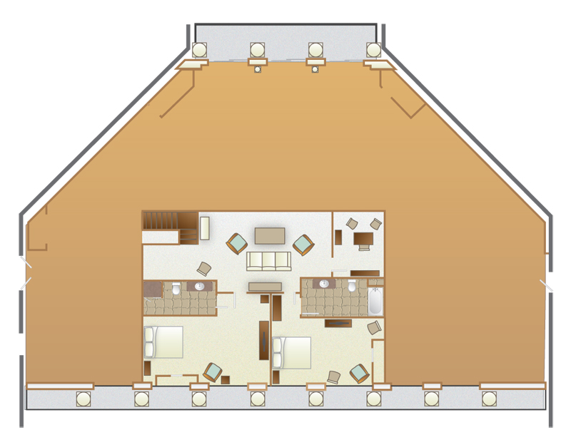 The Bridge Layout North Beach Als North Beach Plantation The Bridge Main Floor Second