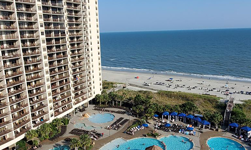 North Beach Balcony View