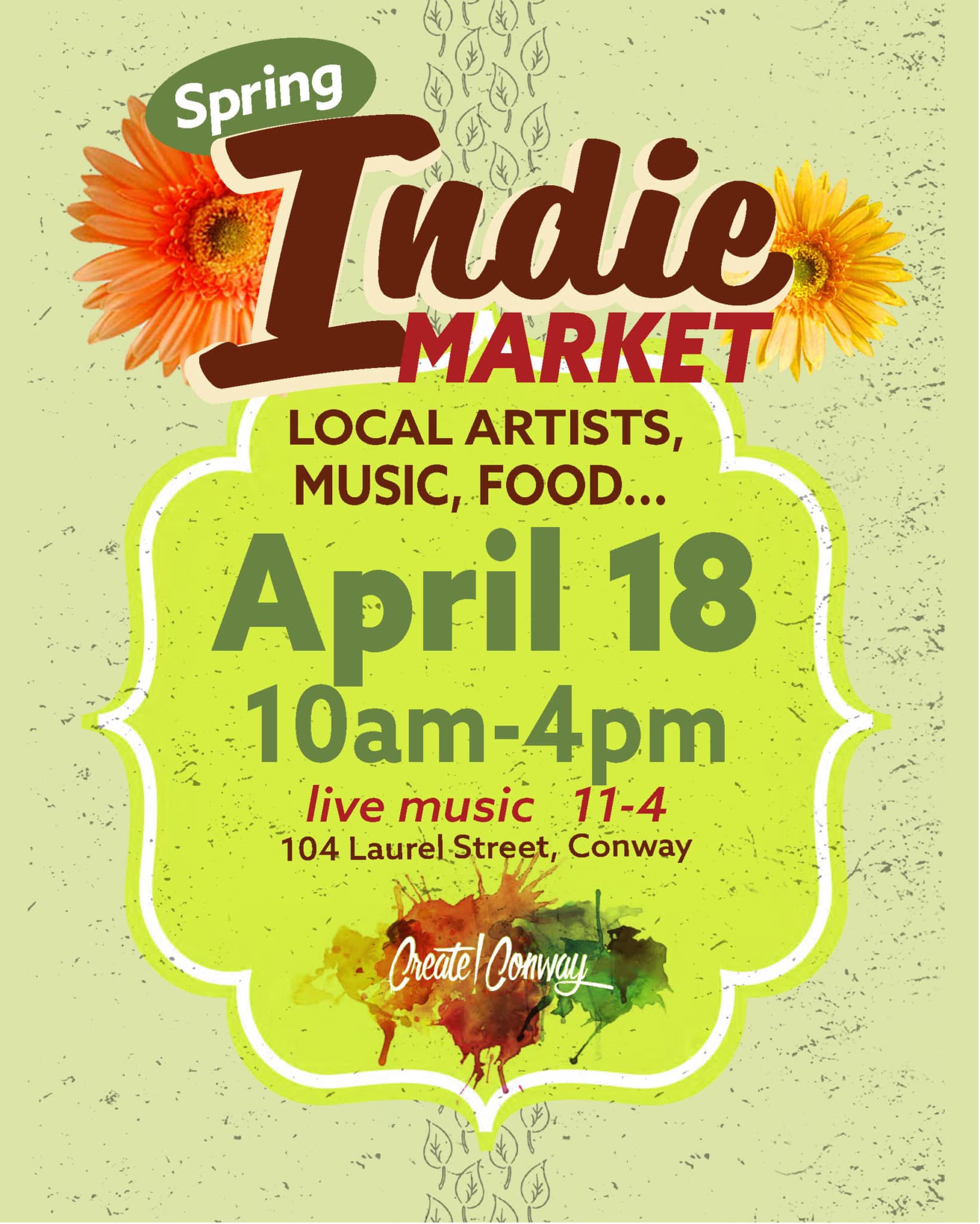 Indie Market Poster