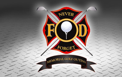 Never Forget memorial Golf Logo