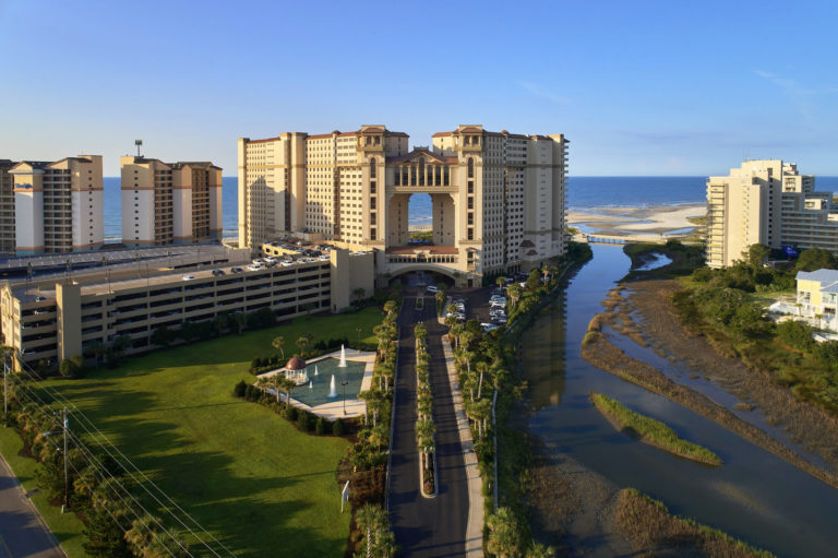 North Beach Resort & Villas aerial