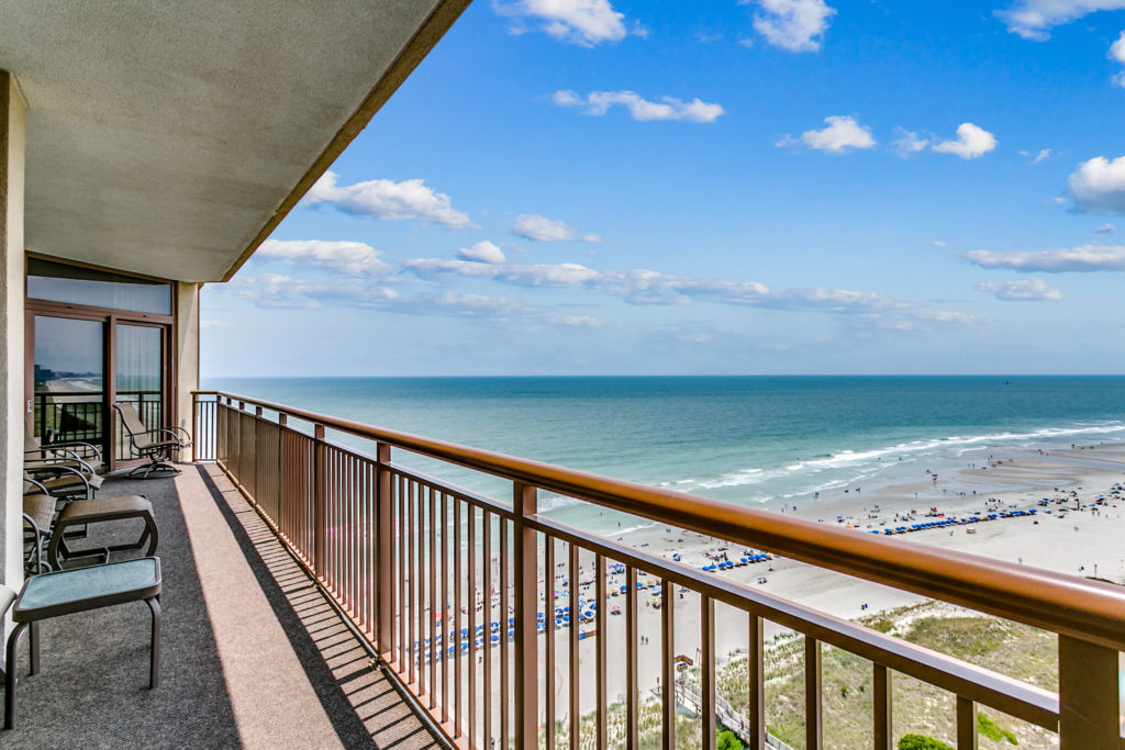 North Beach Balcony From 19th floor