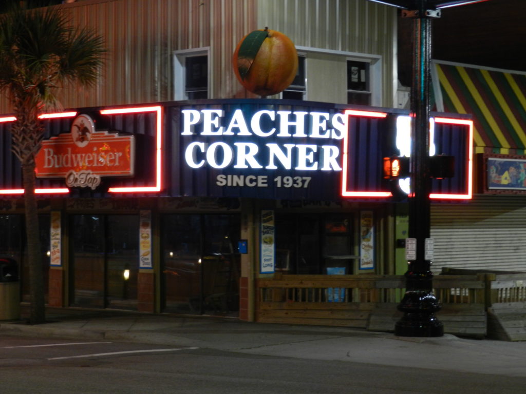 Peaches Corner in Myrtle Beach