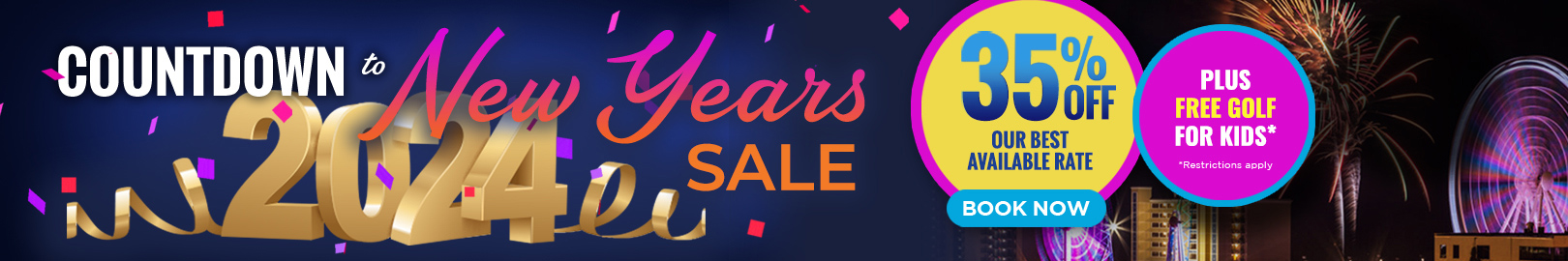 Countdown to New Year's Sale - 40% Off