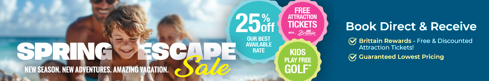 Spring Escape Sale - 25% Off