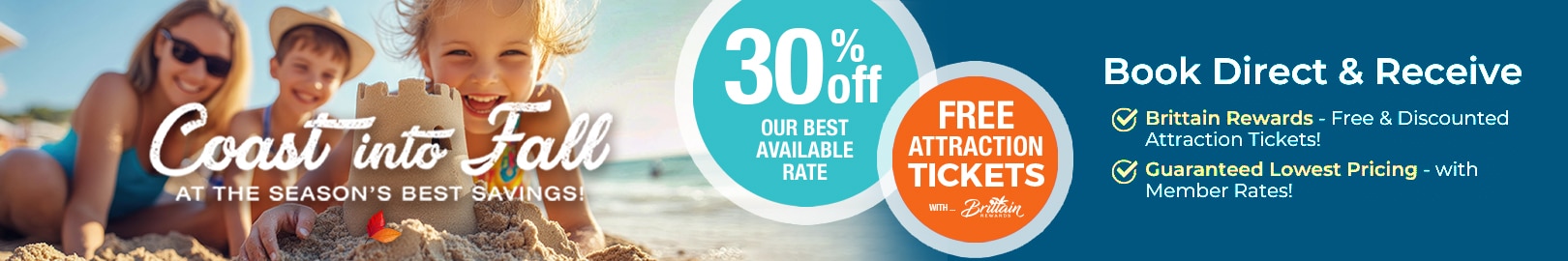 Coast into Fall Sale - Save 30%