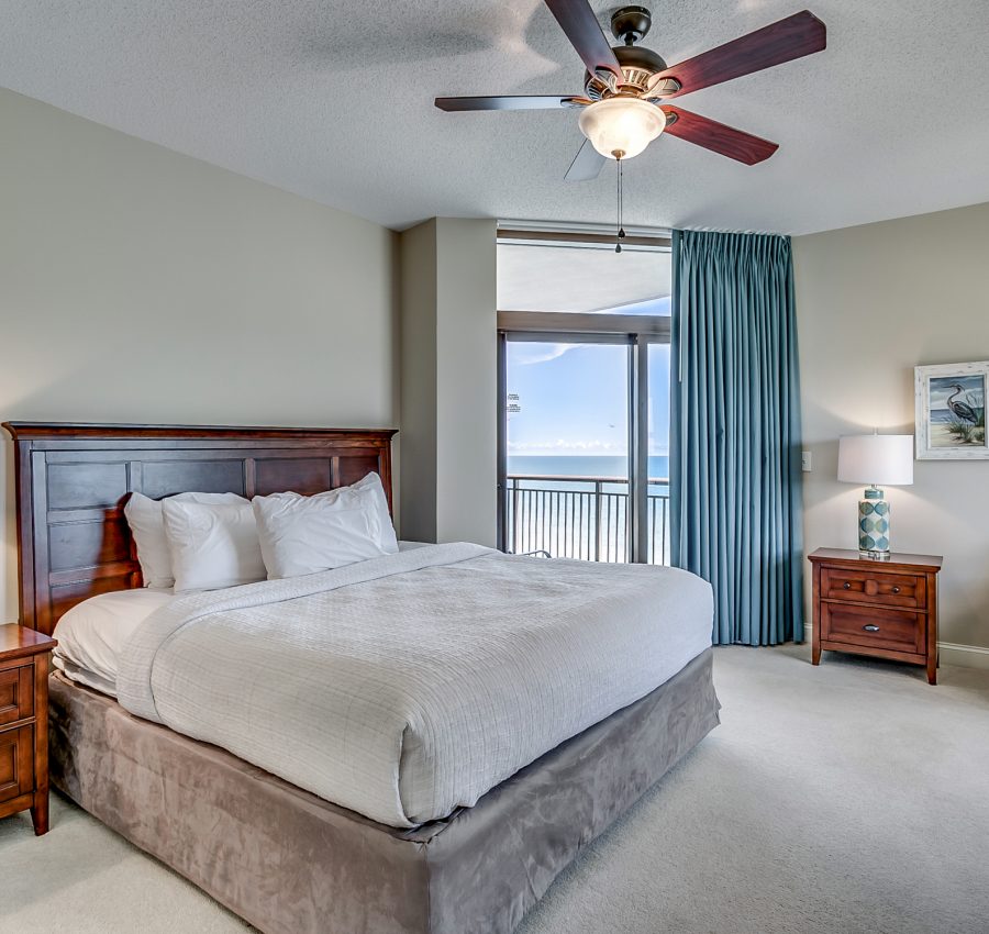 north beach room with king bed