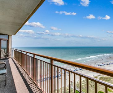 North Beach Balcony From 19th floor