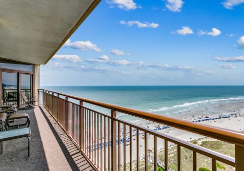 North Beach Balcony From 19th floor