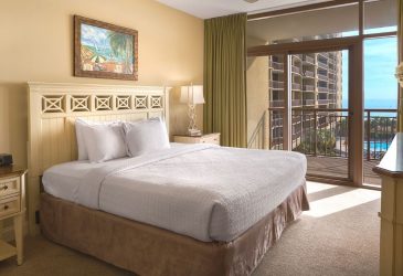 North Beach Room Bedroom with oceanfront view