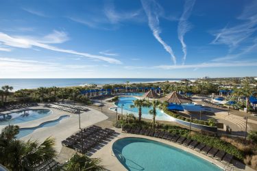 Oceanfront Pool deck