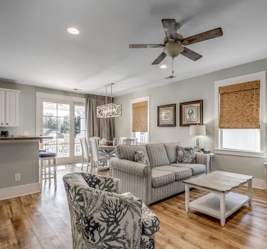 North Beach 2 Bedroom St. Kitts Old Appleton Way Living Room