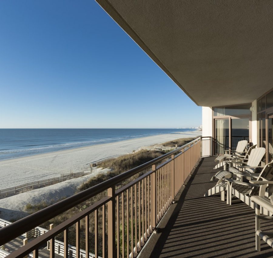 north-beach-Charleston 5br Oceanfront Condo 401 Balcony