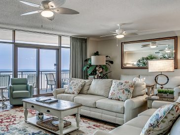Oceanfront Tower Living Room